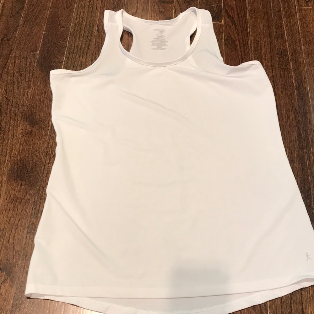 White workout top